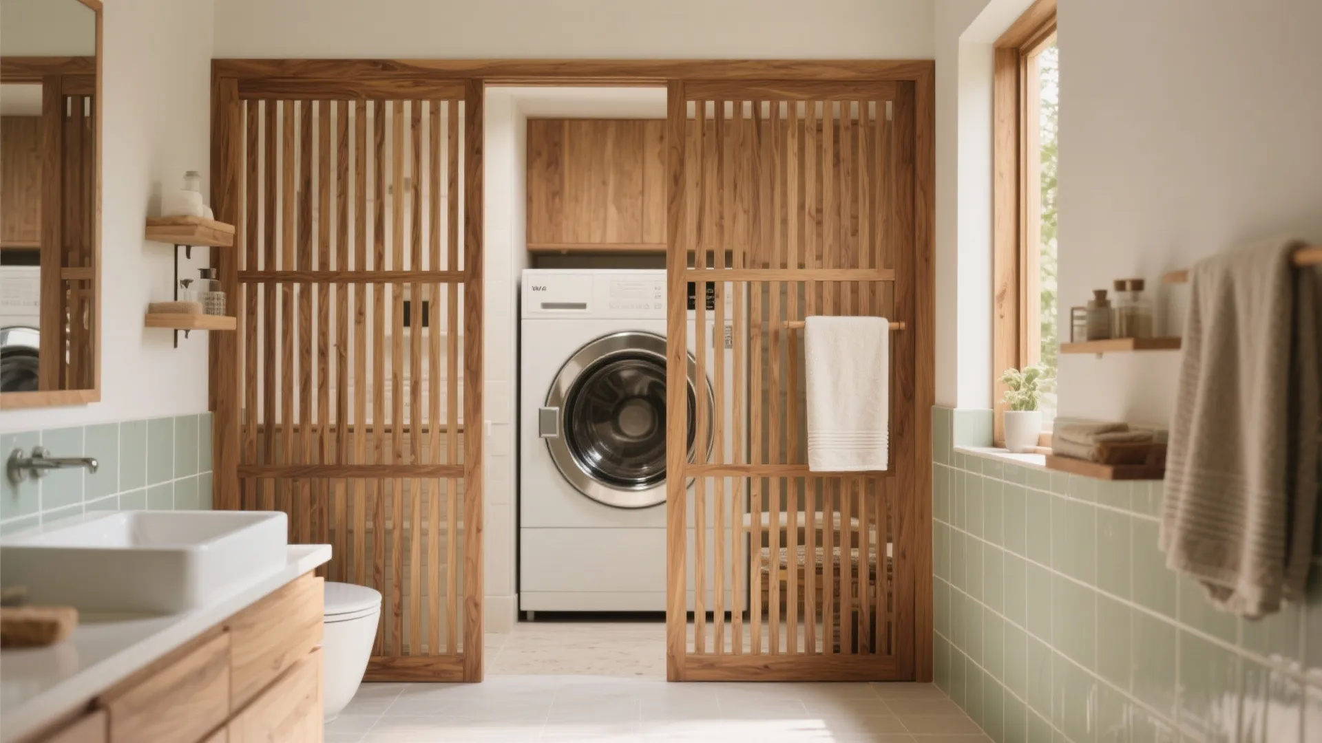 Warm Timber Lattice with Marine-Grade Finish