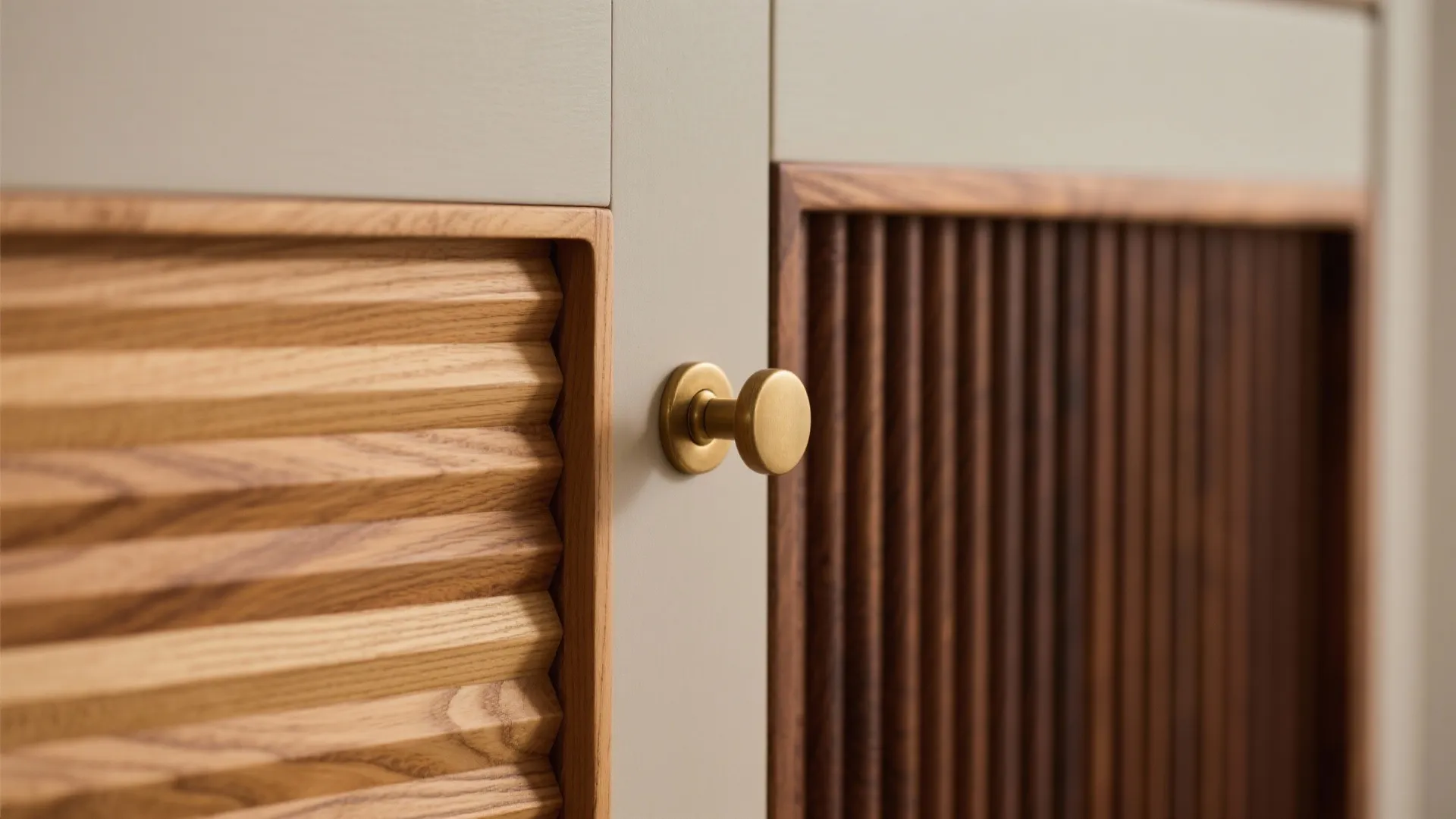 The warmth of timber accents