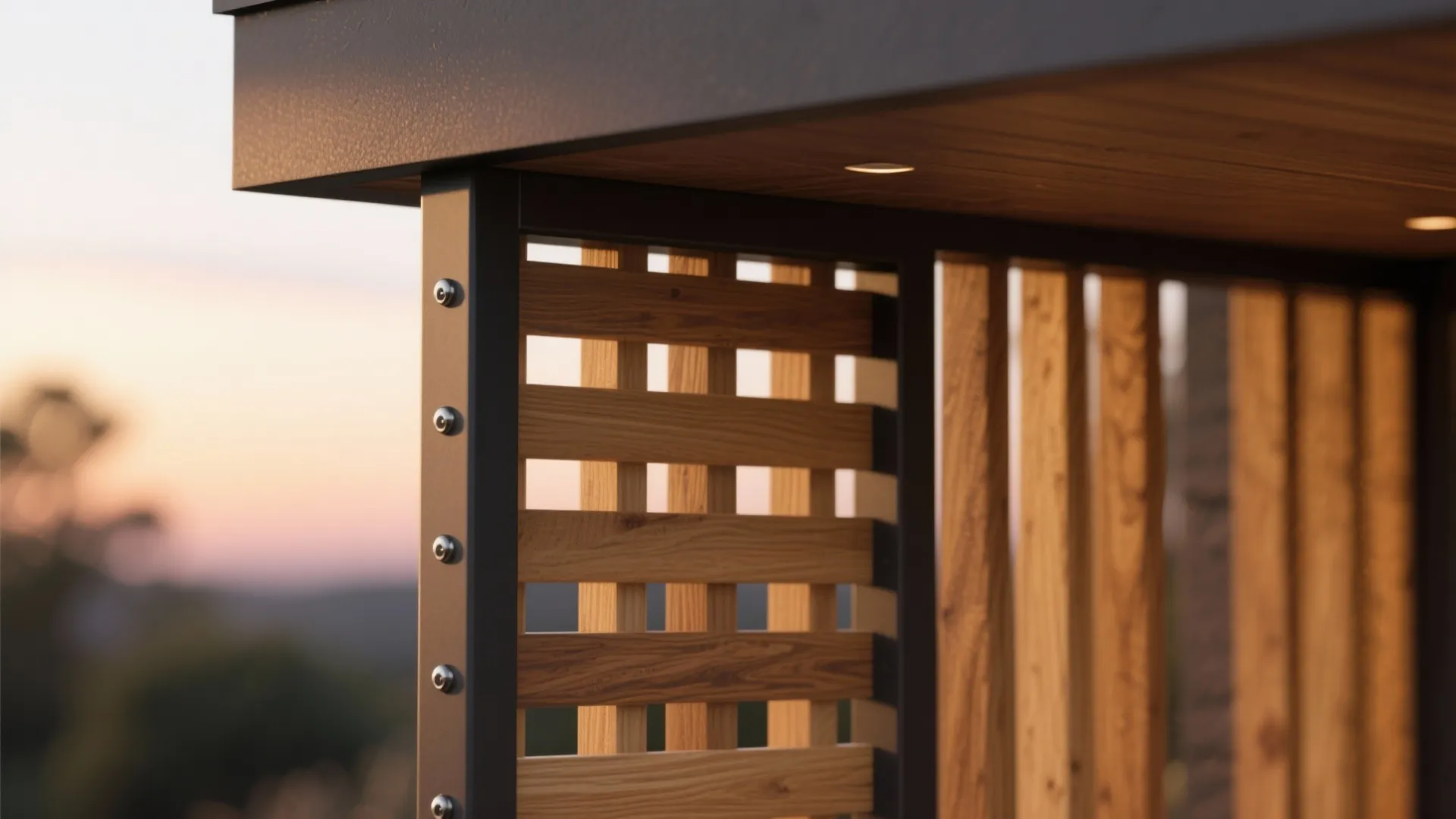 Warm Timber Screens and Soffits