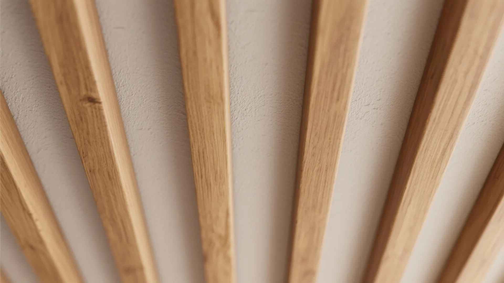 Timber slat accent at the entry leg