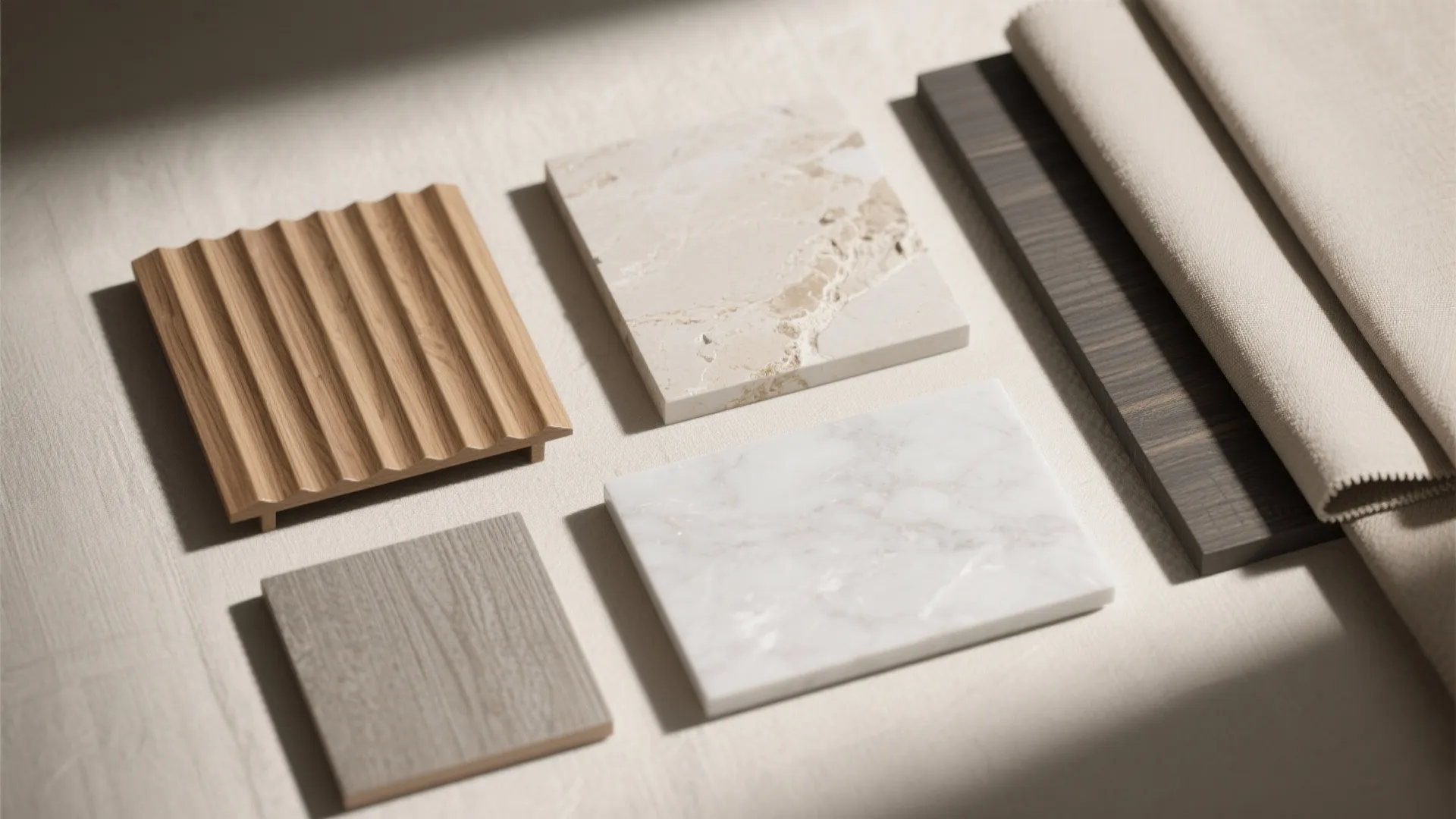 Natural timber and stone for warm, durable luxury