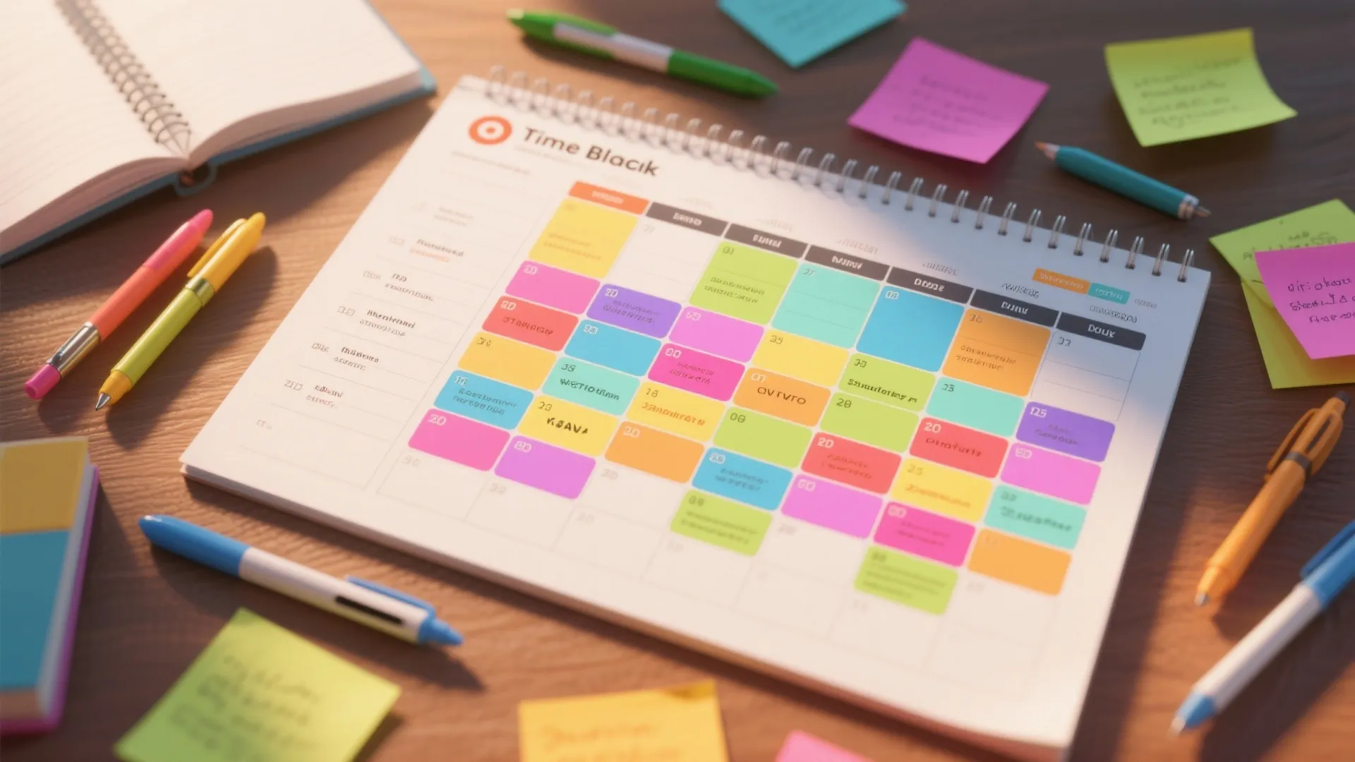 2. Time-Blocking Style