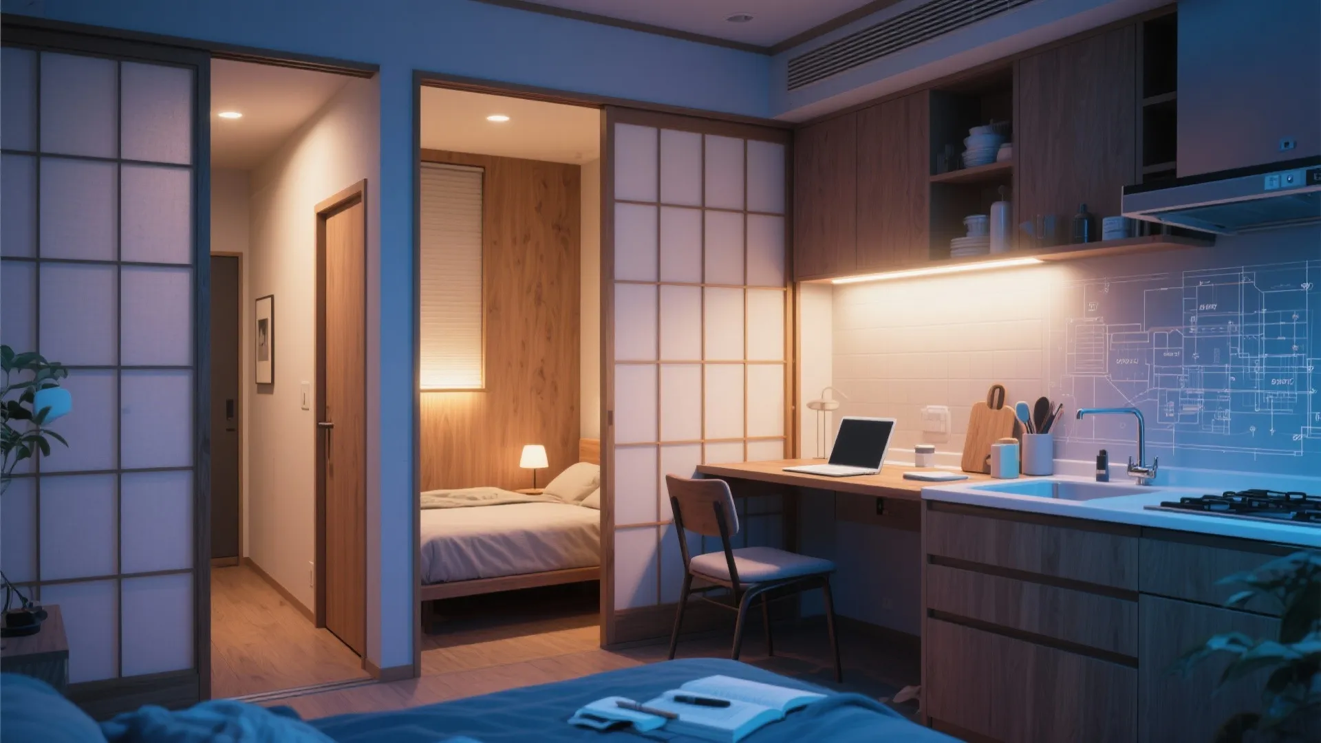 Tips 4: 部屋の役割は「時間帯」で分けると5LDKが生きる