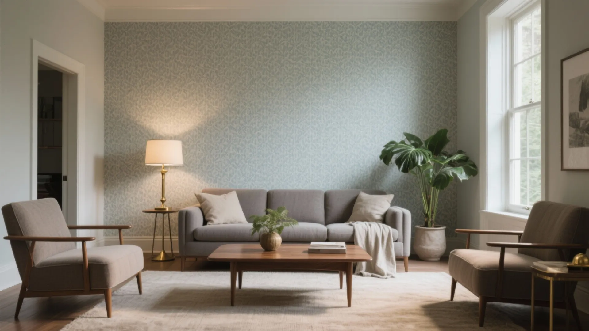 Sitting Room Wallpaper Ideas for Stylish Living Spaces: 1 Minute to Transform Your Sitting Room with Wallpaper