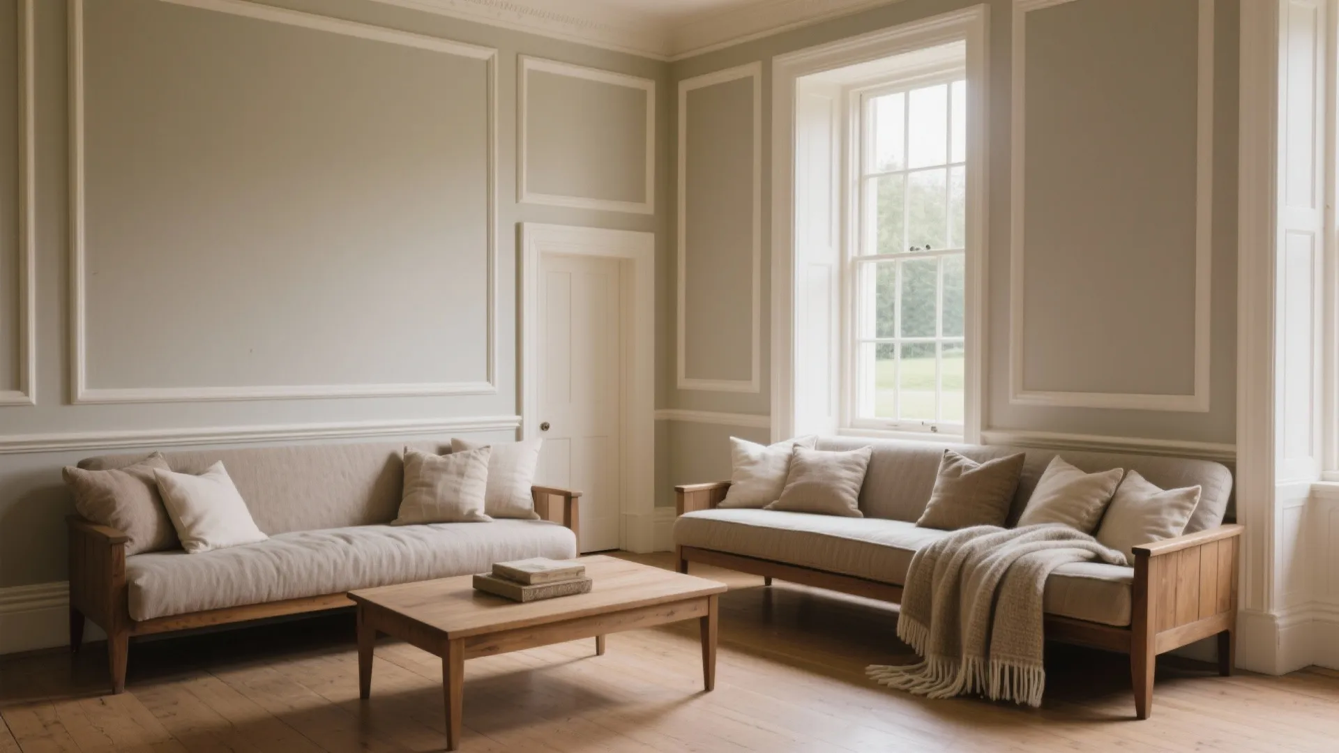 1. Timeless Neutrals with Warm Trim