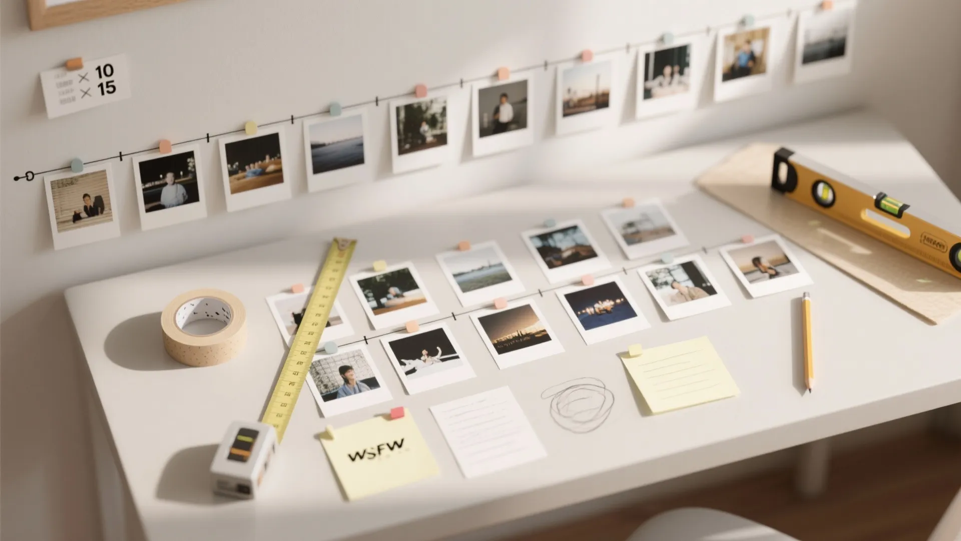 Photo Timeline Wall: Month-by-Month Milestones