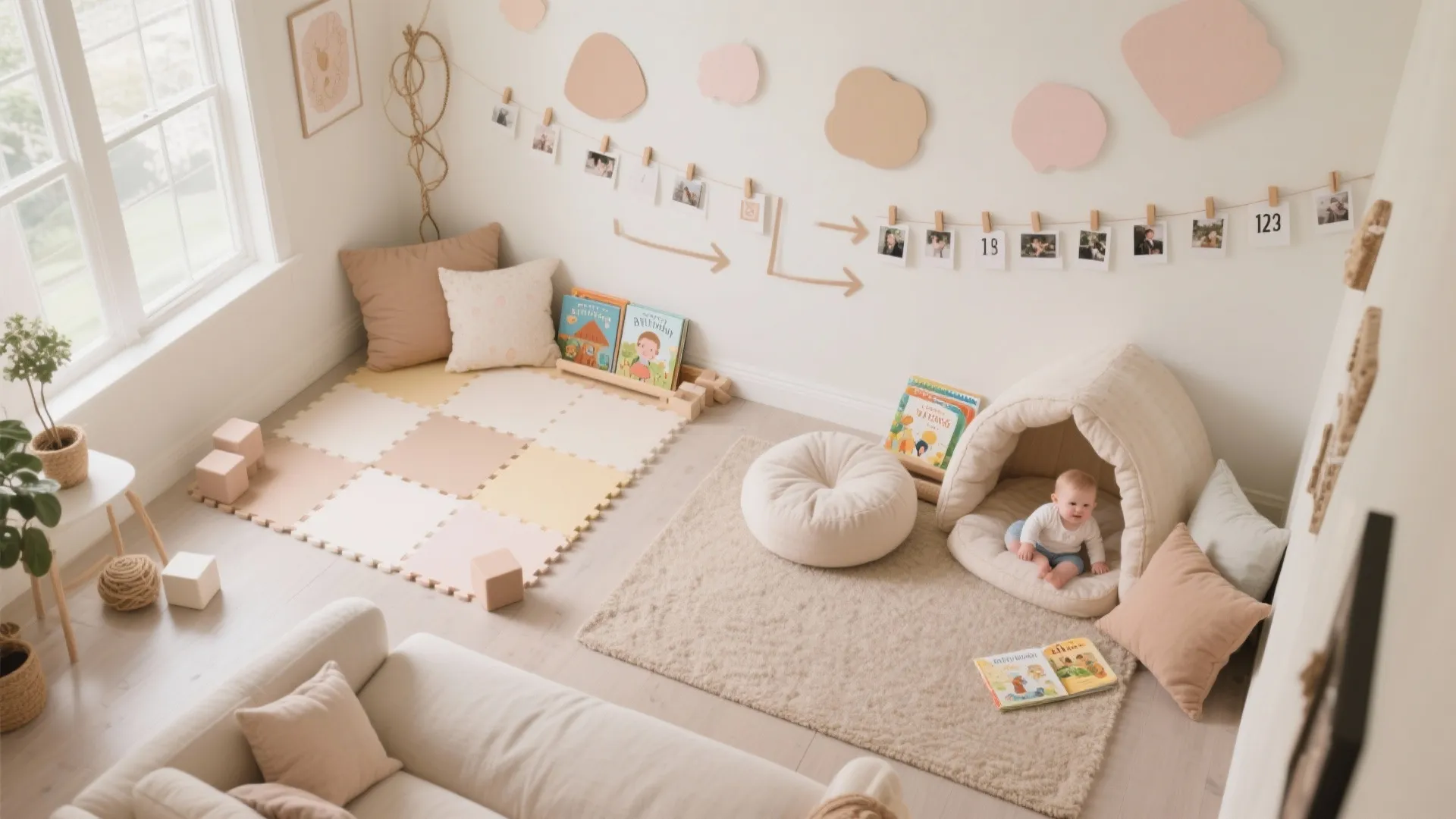 Storybook Timeline & Play Zones