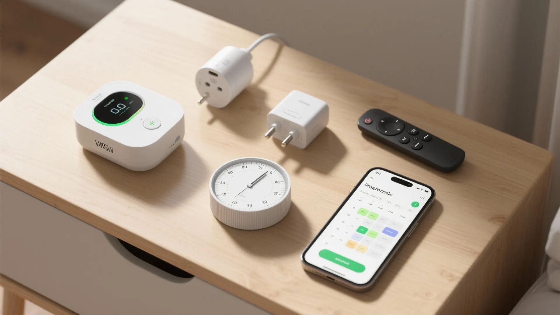 2. Use timers and thermostats to avoid waste