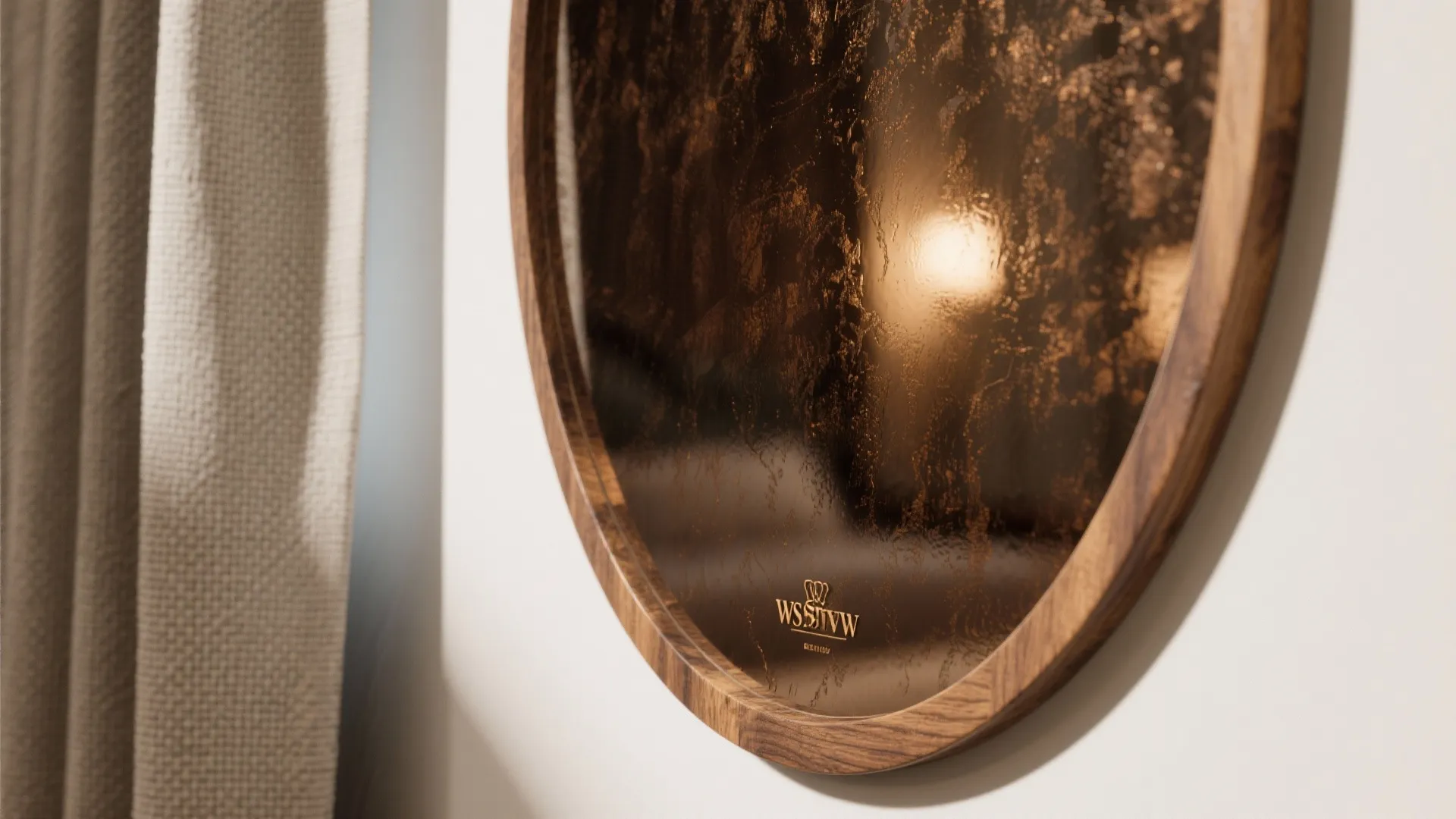 Tinted or Antiqued Panels to Warm the Mood