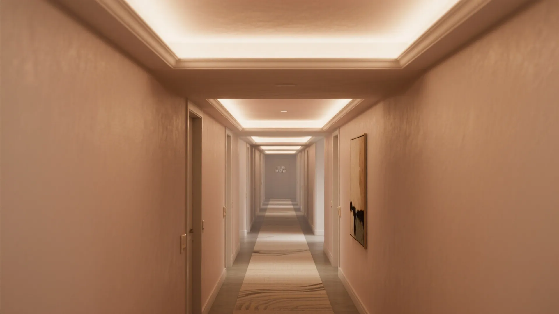 5) Ceiling color play: 80/20 tint or soft contrast