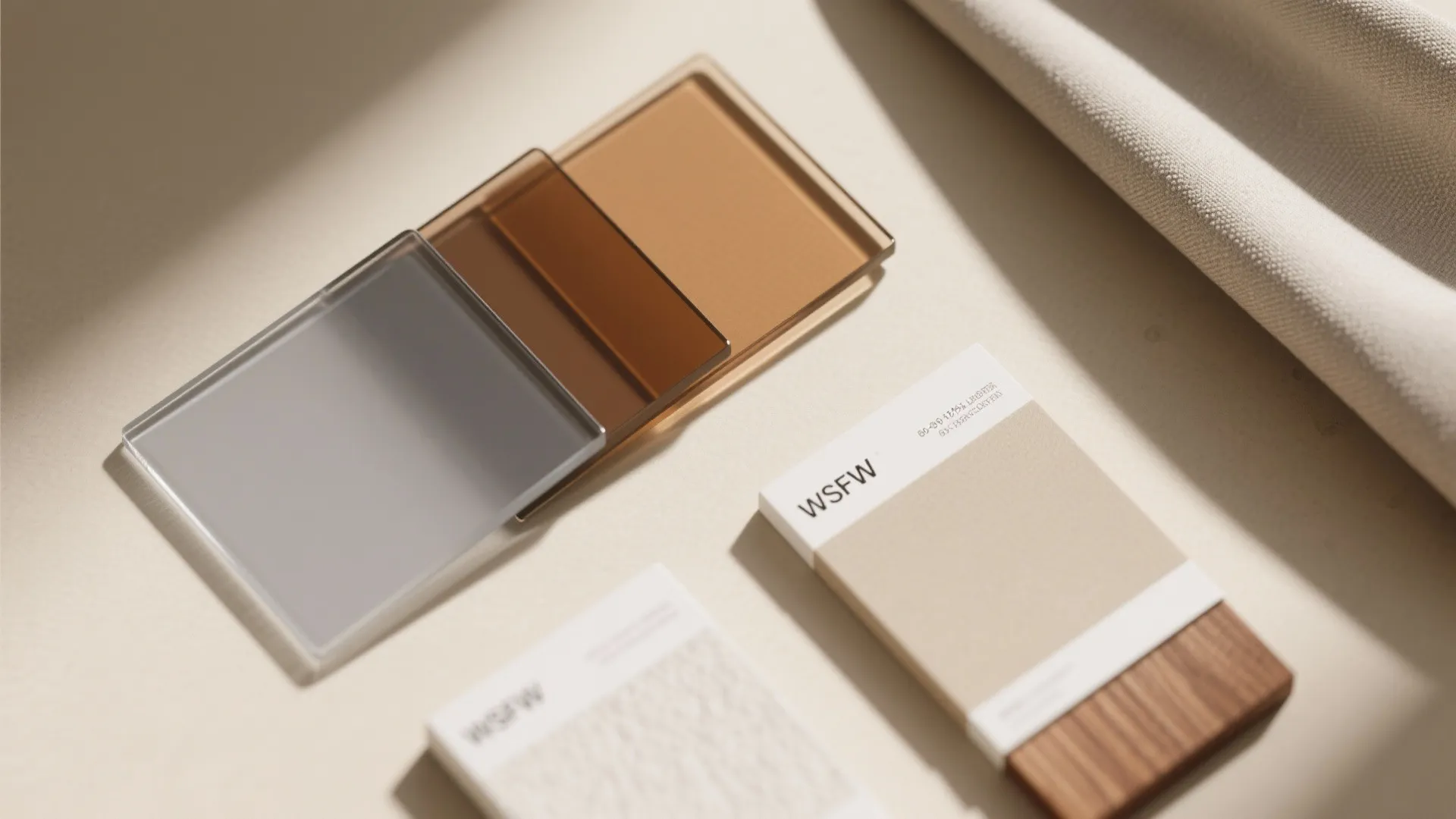 Smoked or Tinted Glass Tops to Layer Mood