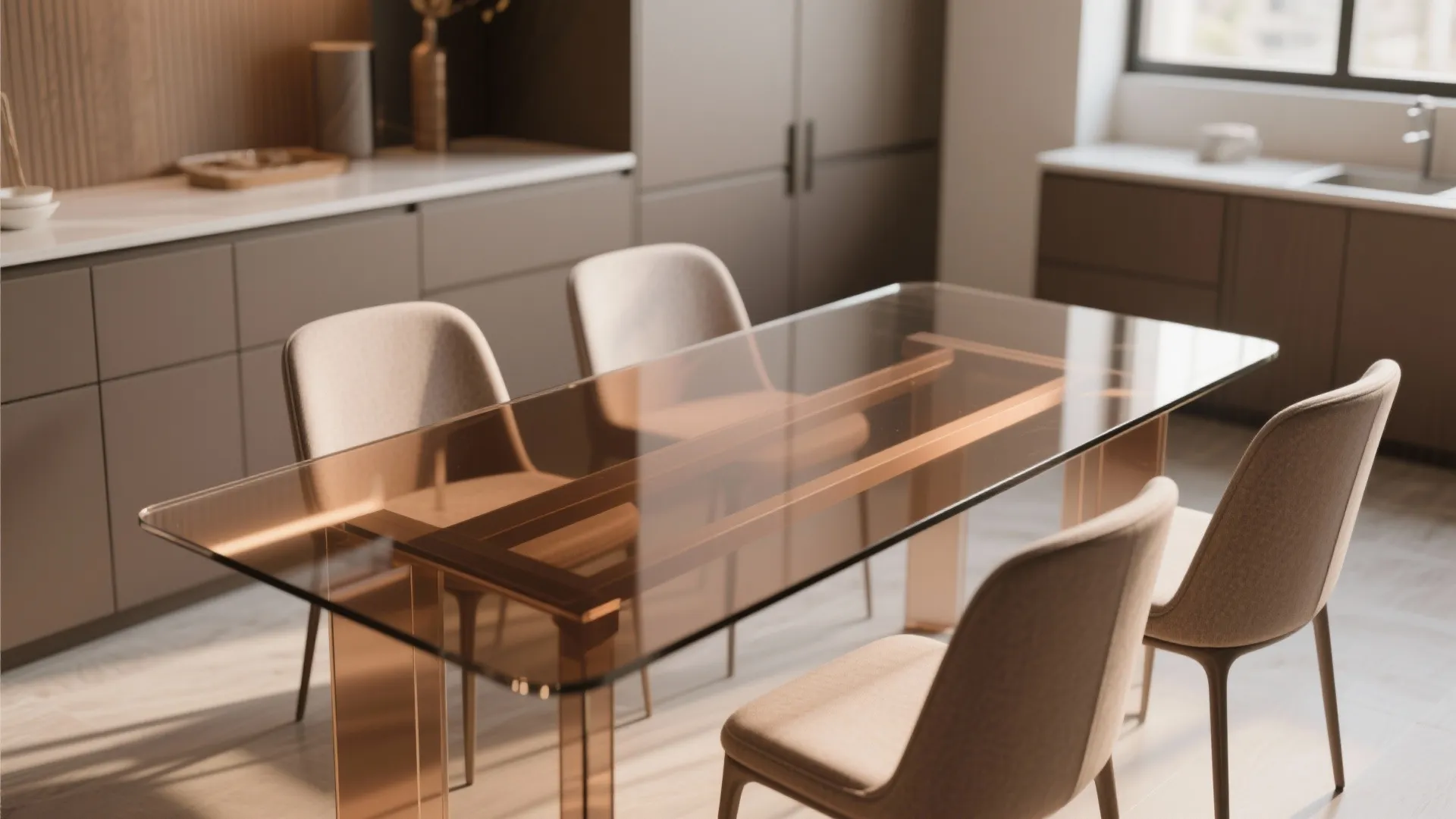 5. Colored or frosted glass