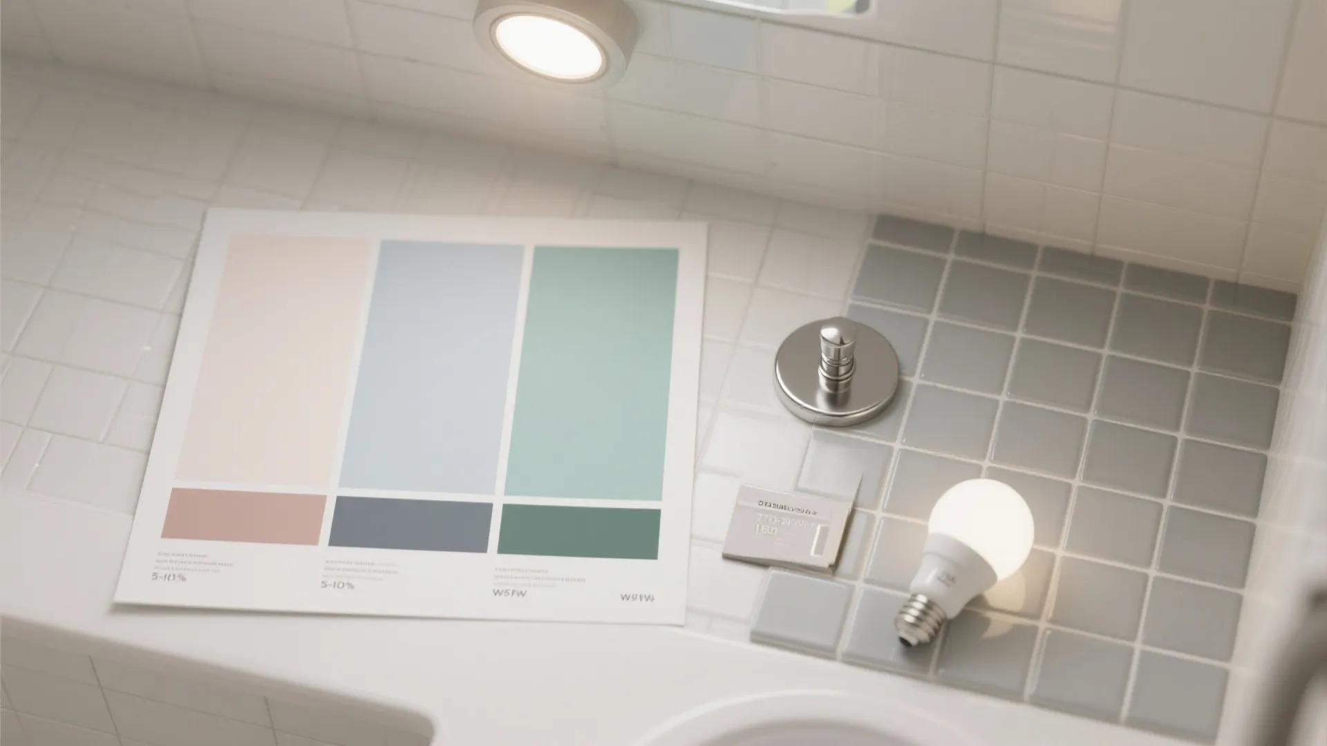 Tint Your White: Pastels and Warm Whites