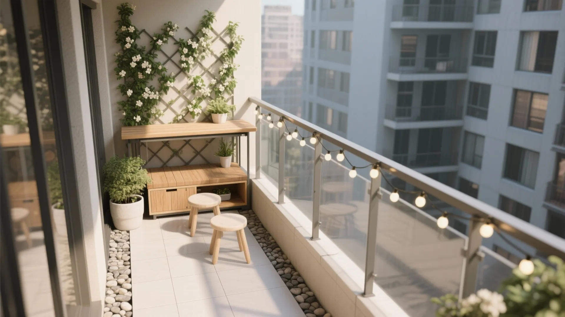 Balcony 3D Design: 5 Ideas That Transform Small Spaces: A senior interior designer’s friendly guide to smart, stylish, and data-backed balcony 3D design