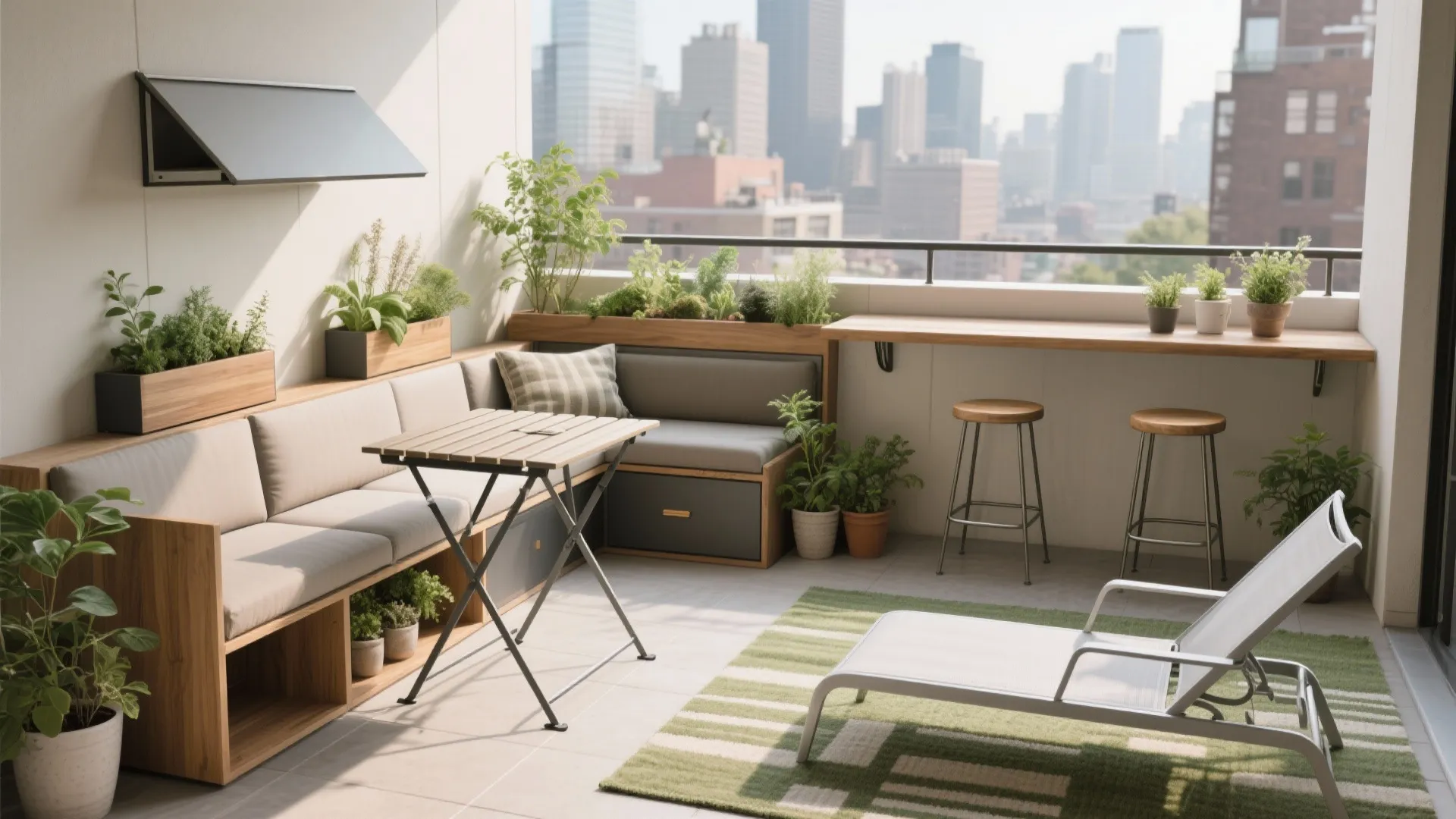 Balcony garden furniture: 5 smart ideas for small spaces: My field-tested tips to style, store, and savor your tiny balcony garden—without wasting a centimeter