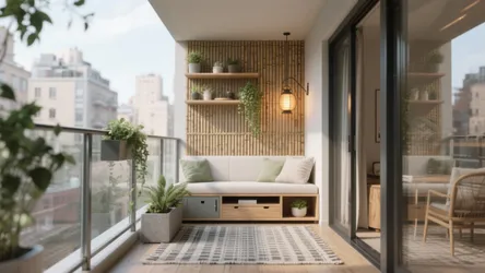 5 Balcony Interior Design Ideas That Maximize Small Space