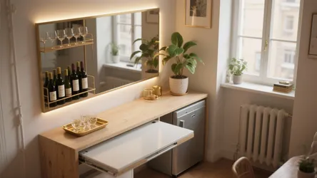 DIY Home Bar Ideas: 5 Small-Space Inspirations