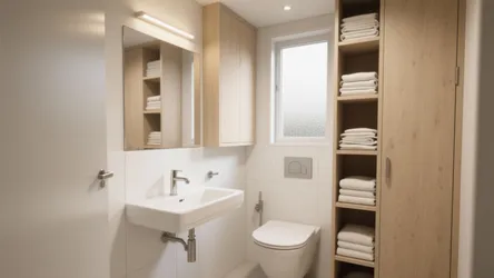 5 Small Bathroom with Closet Ideas