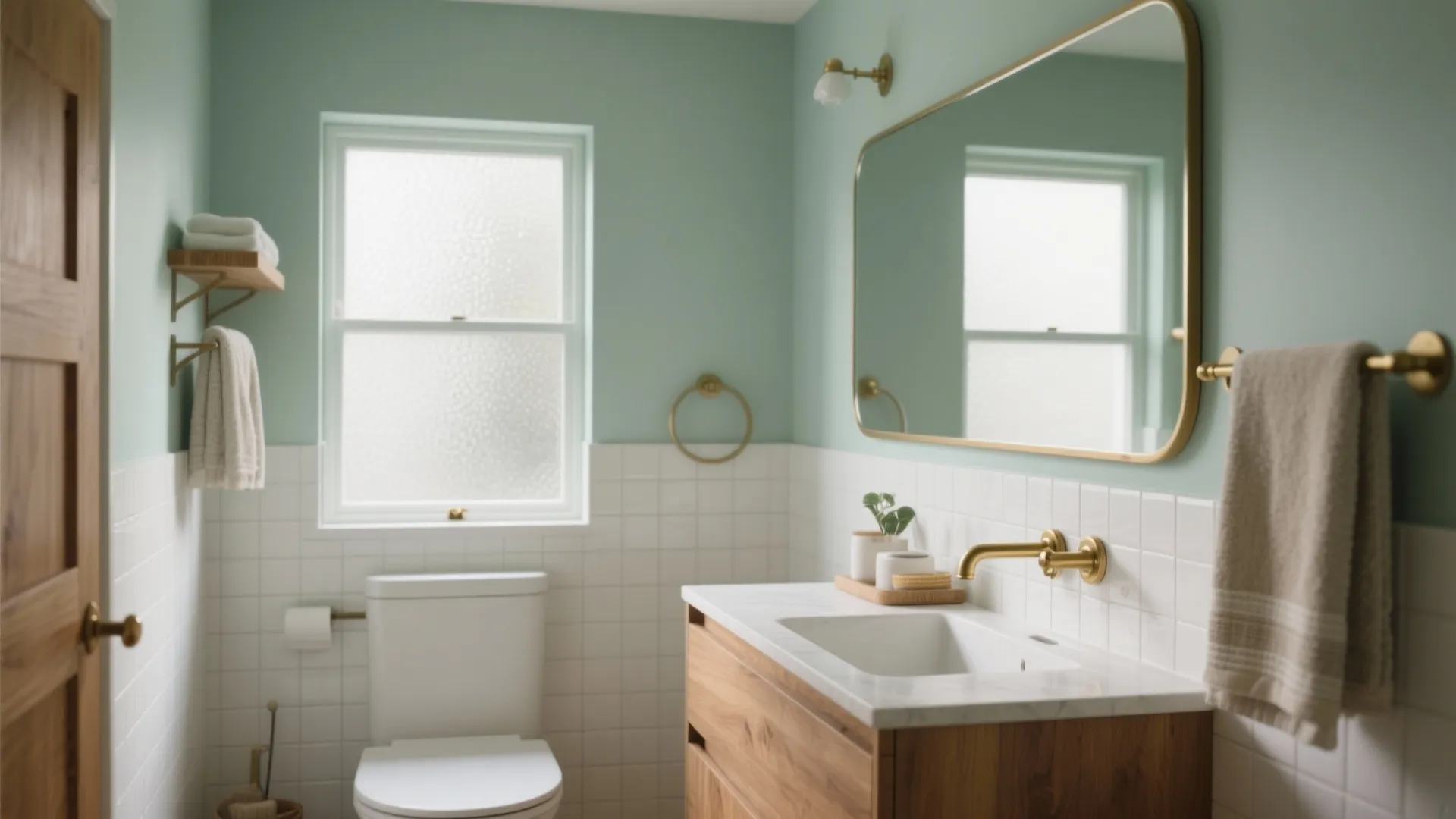 5 Good Colors for Bathrooms: Small bathroom color ideas that create calm, space, and style — from a designer with 10+ years of kitchen and small-space experience