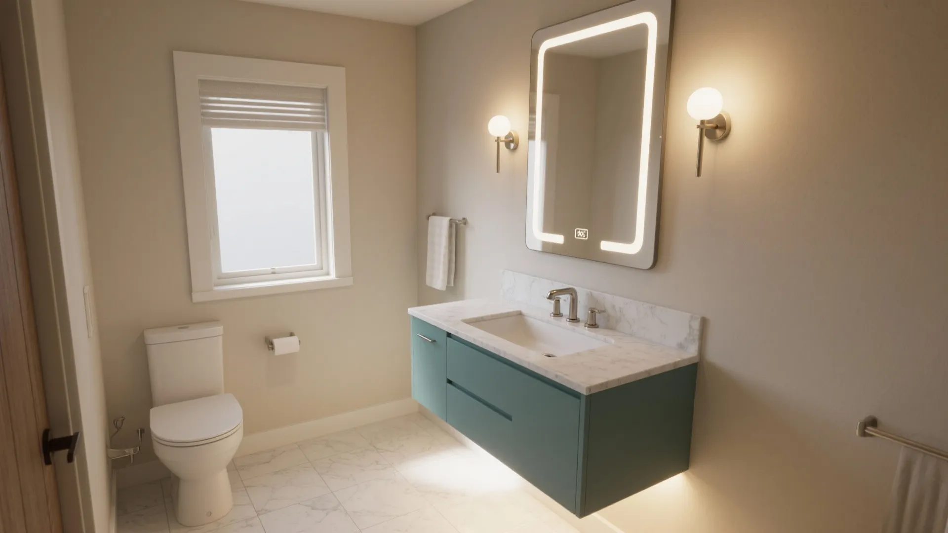 Small Space Bathroom Vanity and Sink Solutions