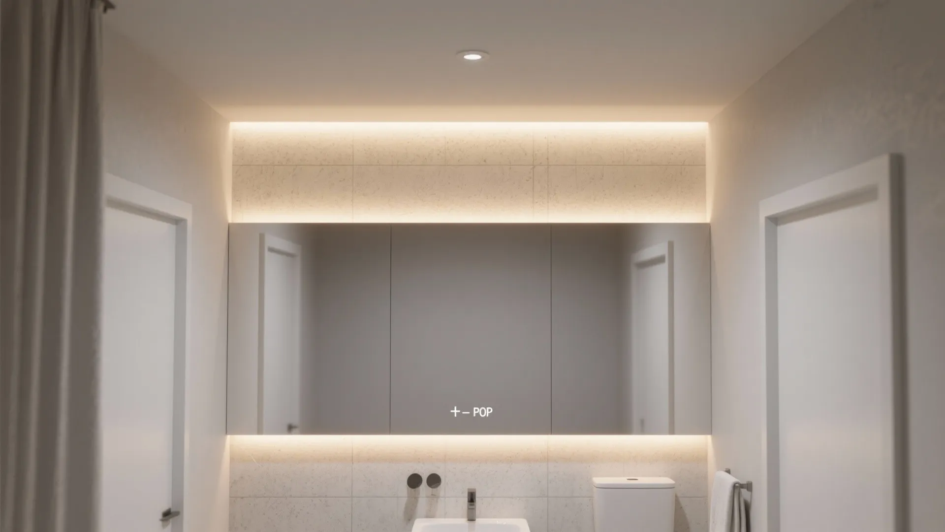 Minimalist Plus–Minus POP for Tiny Baths