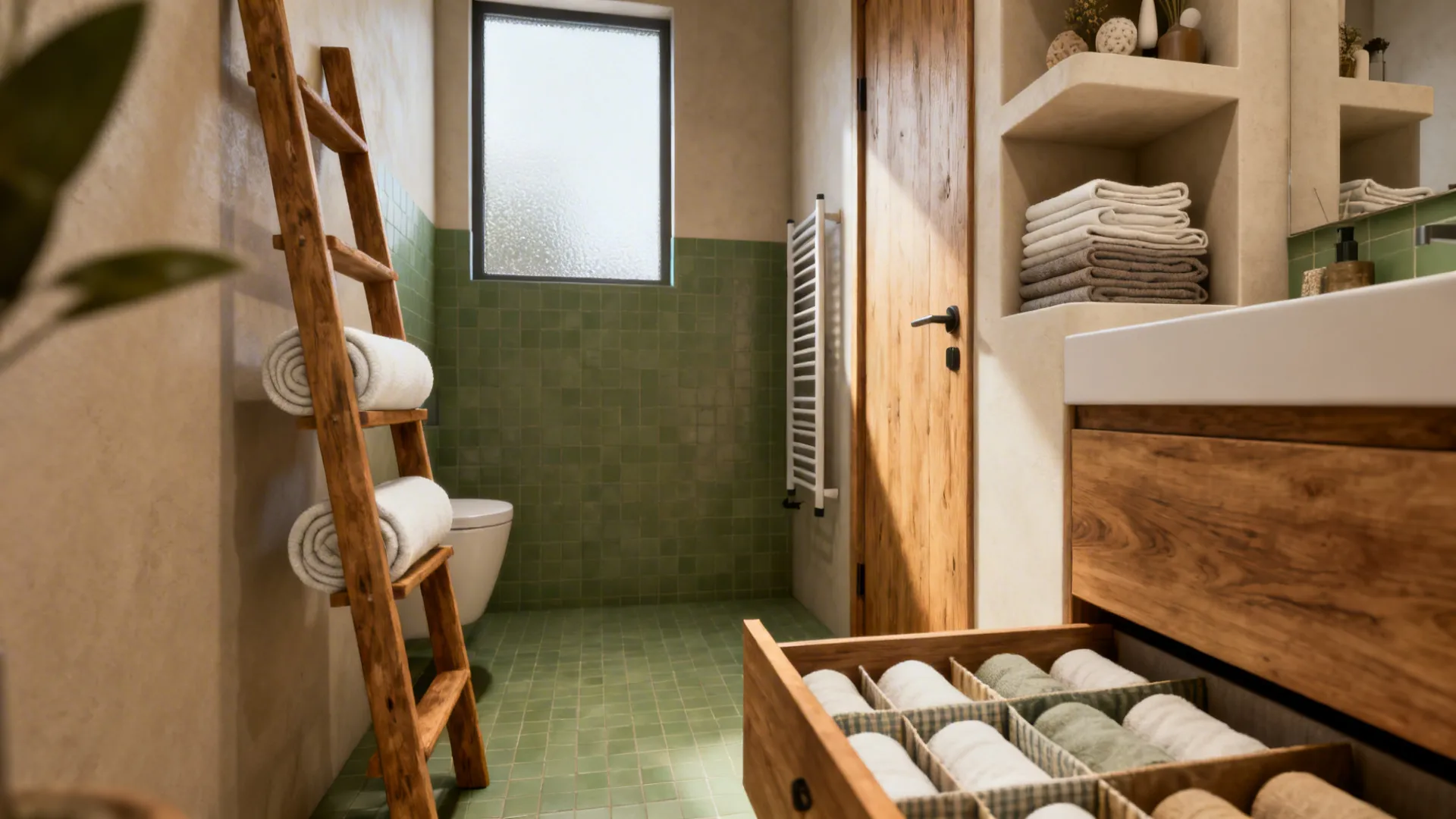 5 Towel Storage Ideas for Small Bathrooms