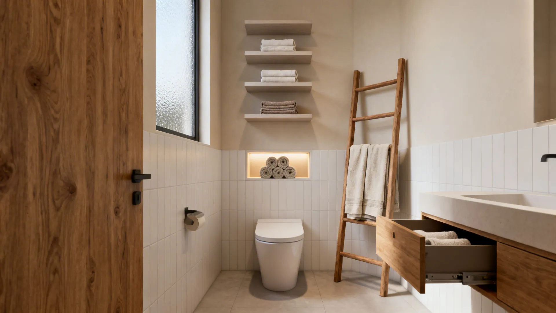 5 Small Bathroom Towel Storage Ideas