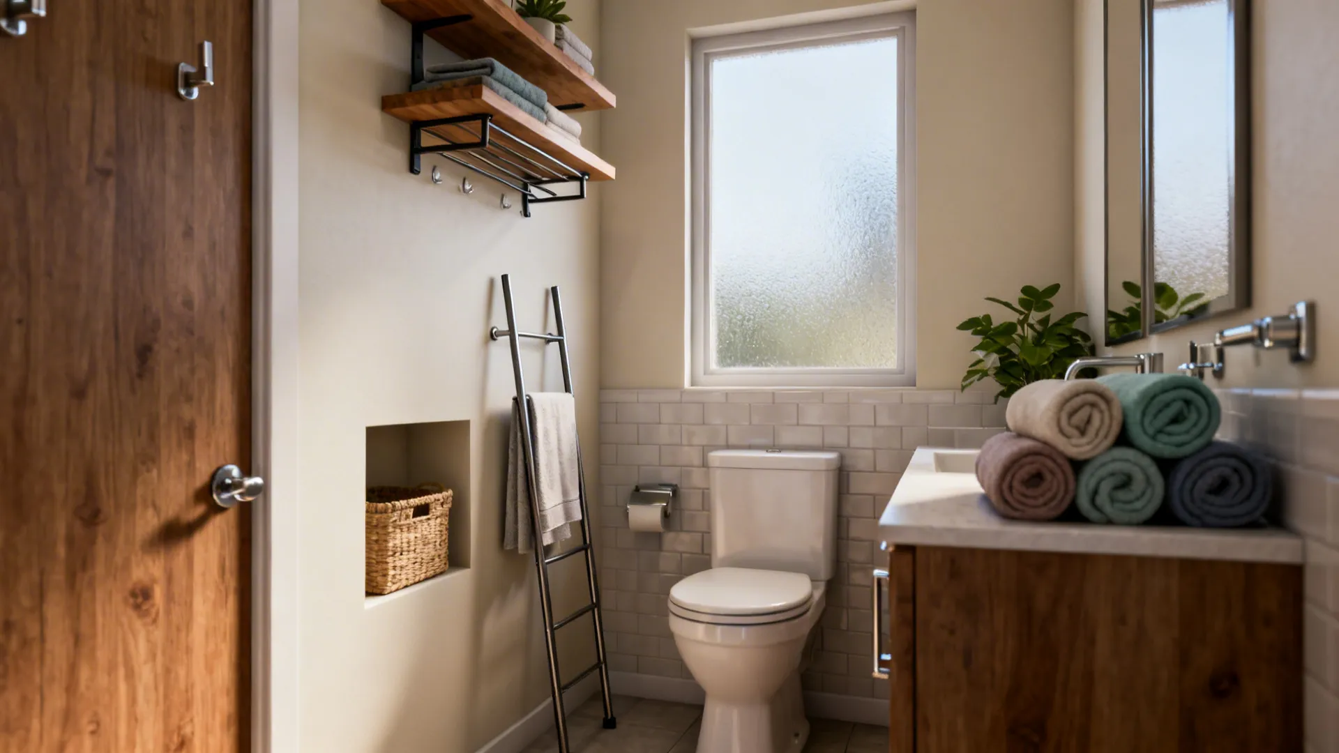 5 Towel Storage Ideas for Small Bathrooms