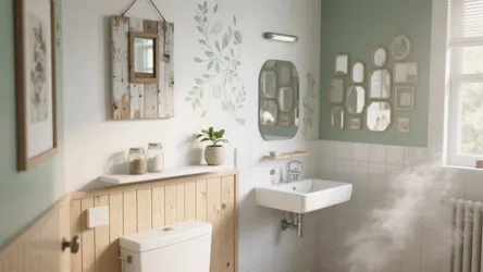 DIY Bathroom Wall Decor: 5 Creative Ideas