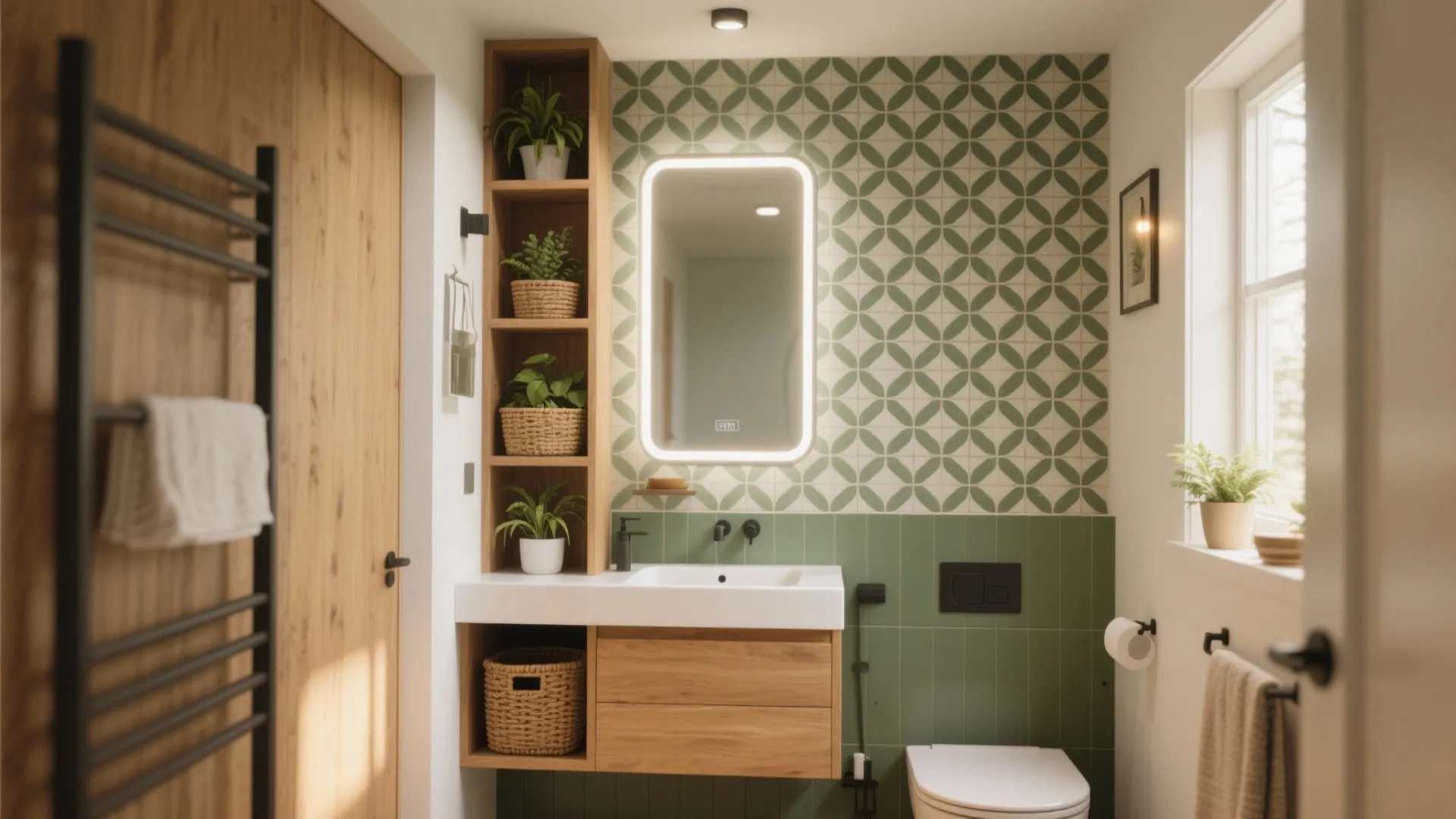 Shop Bathroom Decor: 5 Small-Space Ideas: Practical and stylish bathroom decor ideas for small homes, from a designer with 10+ years of kitchen and bath makeovers