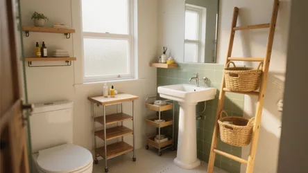 Small Bathroom Side Table: 5 Practical Ideas
