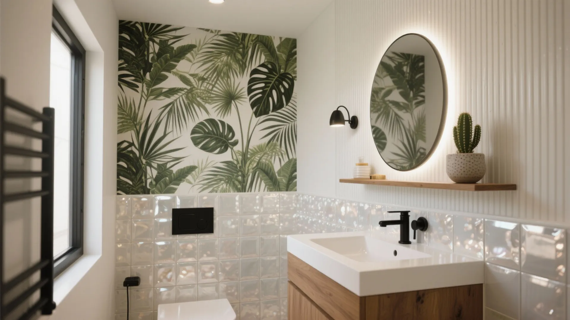 5 Wallpaper Ideas for Small Bathrooms: Creative wallpaper tricks to make tiny bathrooms feel bigger, brighter, and more stylish