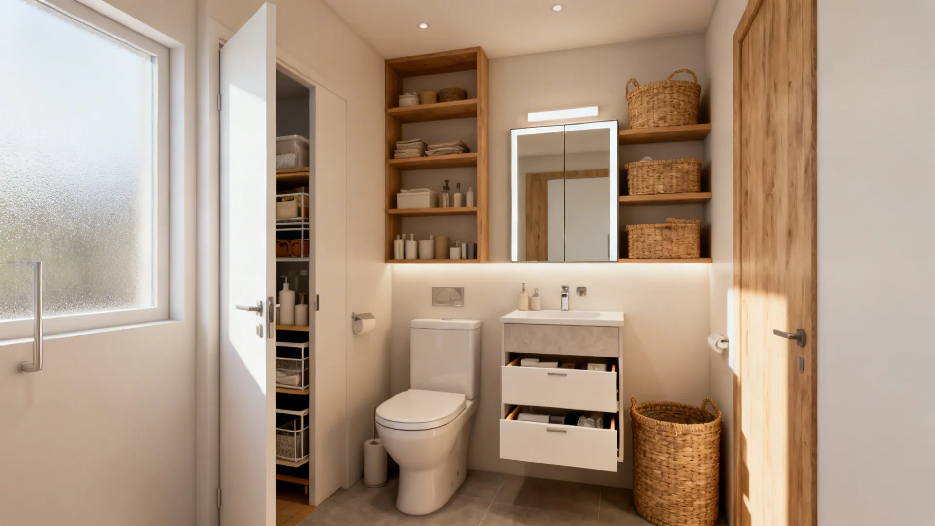 5 Small Bathroom Storage Ideas