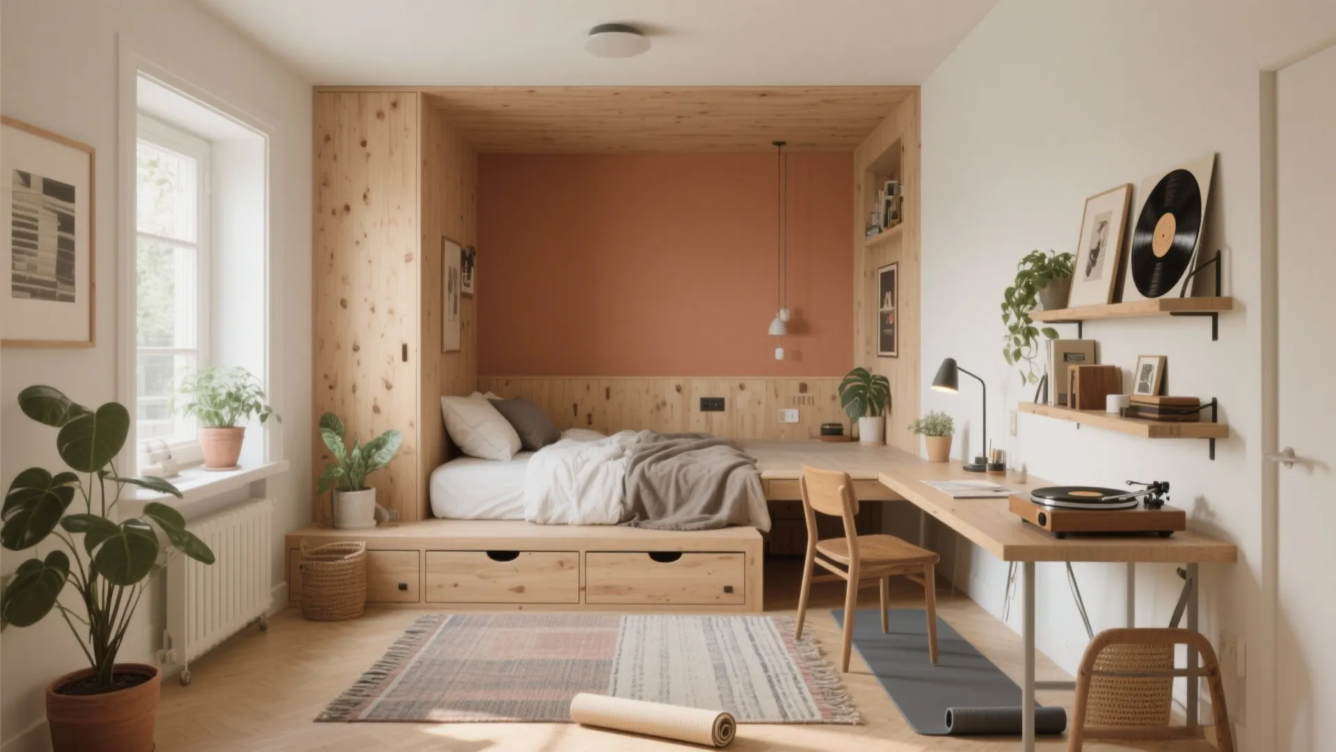 Decorate Apartment Bedroom: 5 Inspiring Ideas: Small bedroom decorating ideas I use after a decade of tiny-space makeovers