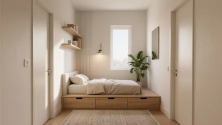Small Bedroom Design — 5 Ideas for 6'9 x 6'8