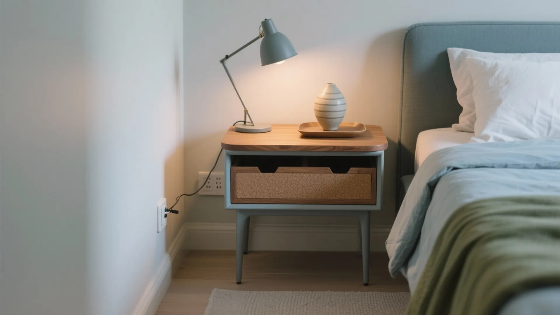 Small Bedside Table with Storage: Smart Solutions for Tiny Bedrooms: Fast-Track Guide to Choosing a Functional Nightstand in Under 1 Minute