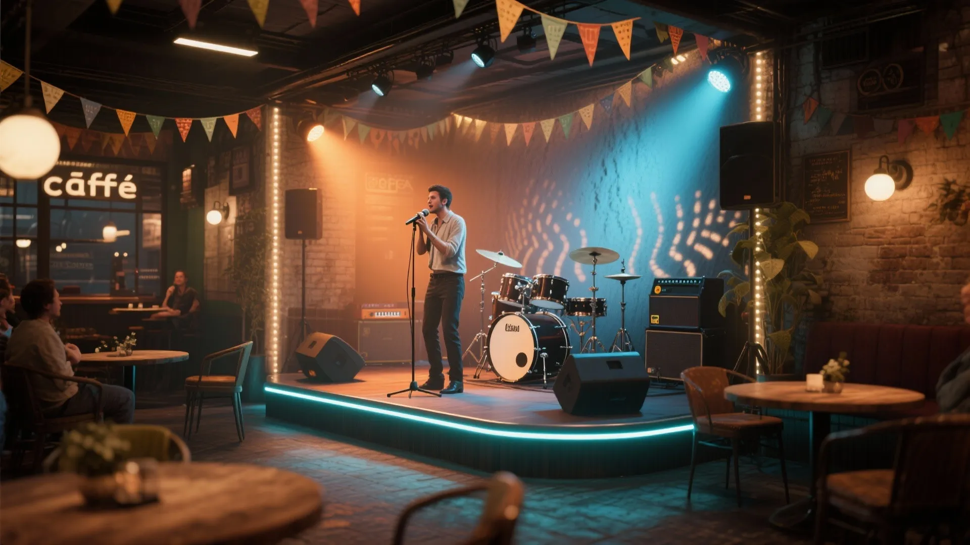 5 Stage Design and Lighting Ideas: Small stages, big impact: 5 creative stage design and lighting ideas from a pro