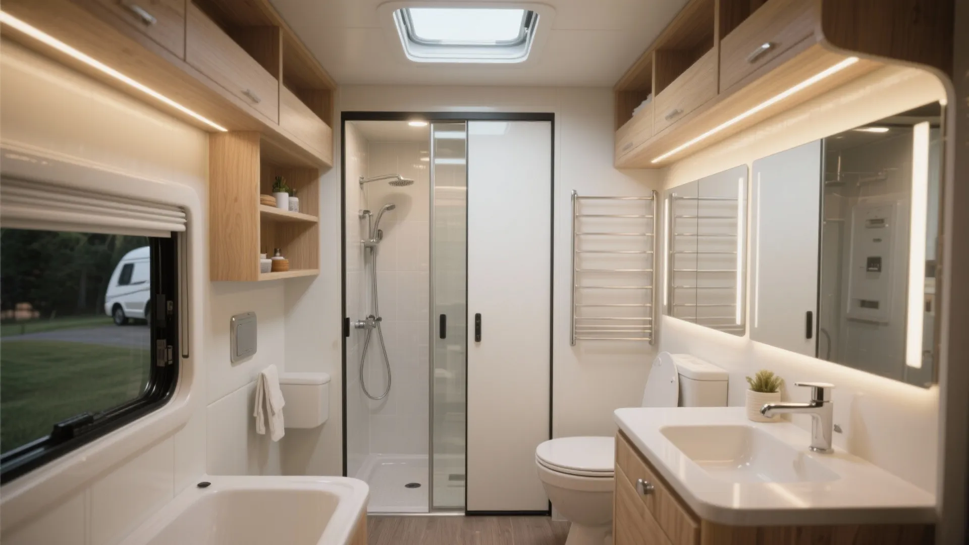 5 Tiny Bathroom Ideas for 2-Bathroom Campers: Space-saving and stylish solutions I’ve used in camper bathroom remodels