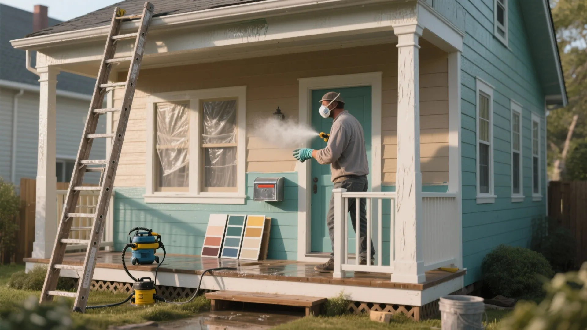 Spray Paint Exterior: 5 Smart Tips: Practical, budget-friendly ways I’ve used to spray paint house exteriors and boost curb appeal