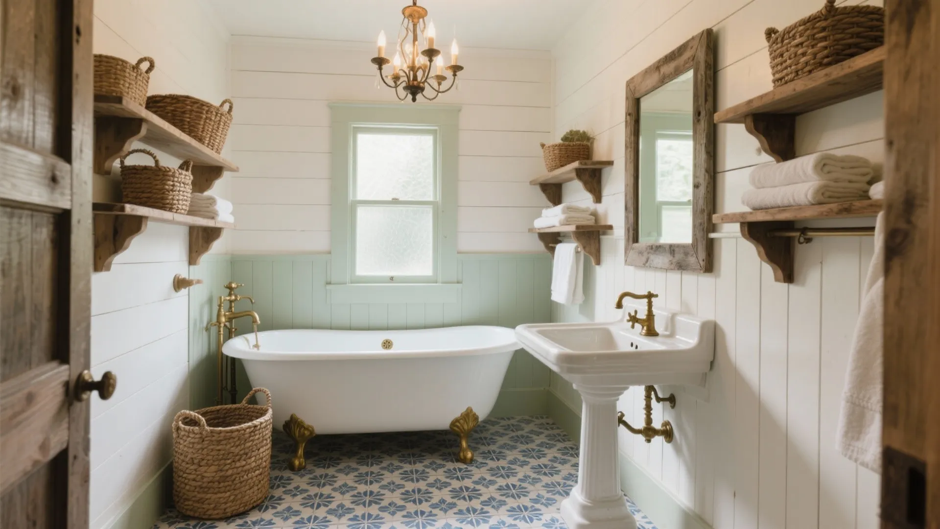 5 Country Bathroom Ideas for Small Spaces: Rustic charm: five practical country-style bathroom inspirations for compact homes