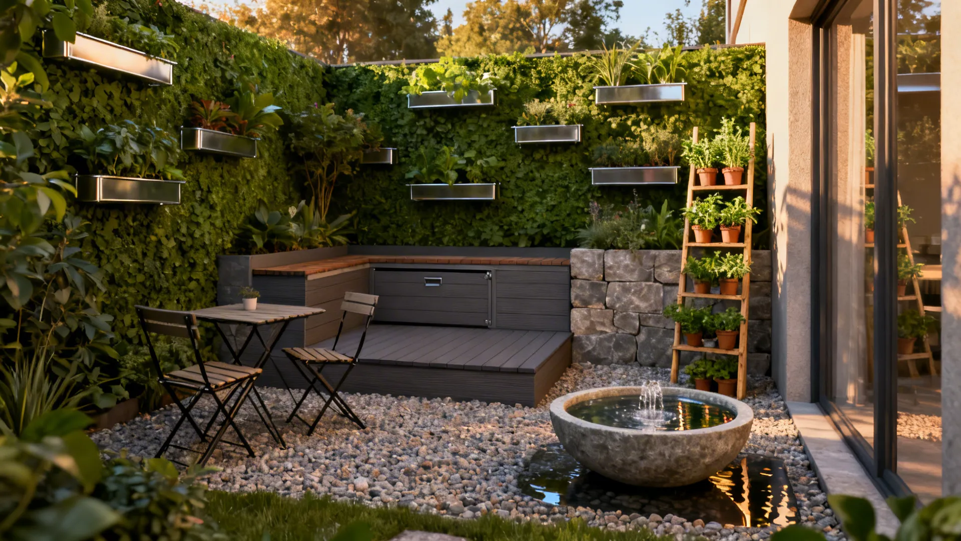 5 Small Courtyard Garden Ideas