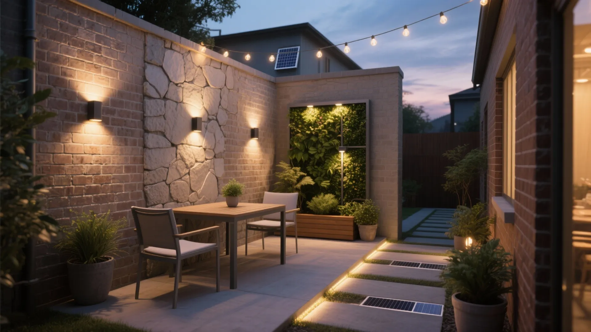 5 Bright Ideas for Solar Outdoor Wall Lighting: Small fixtures, big impact: 5 creative ways to use solar outdoor wall lighting in compact spaces