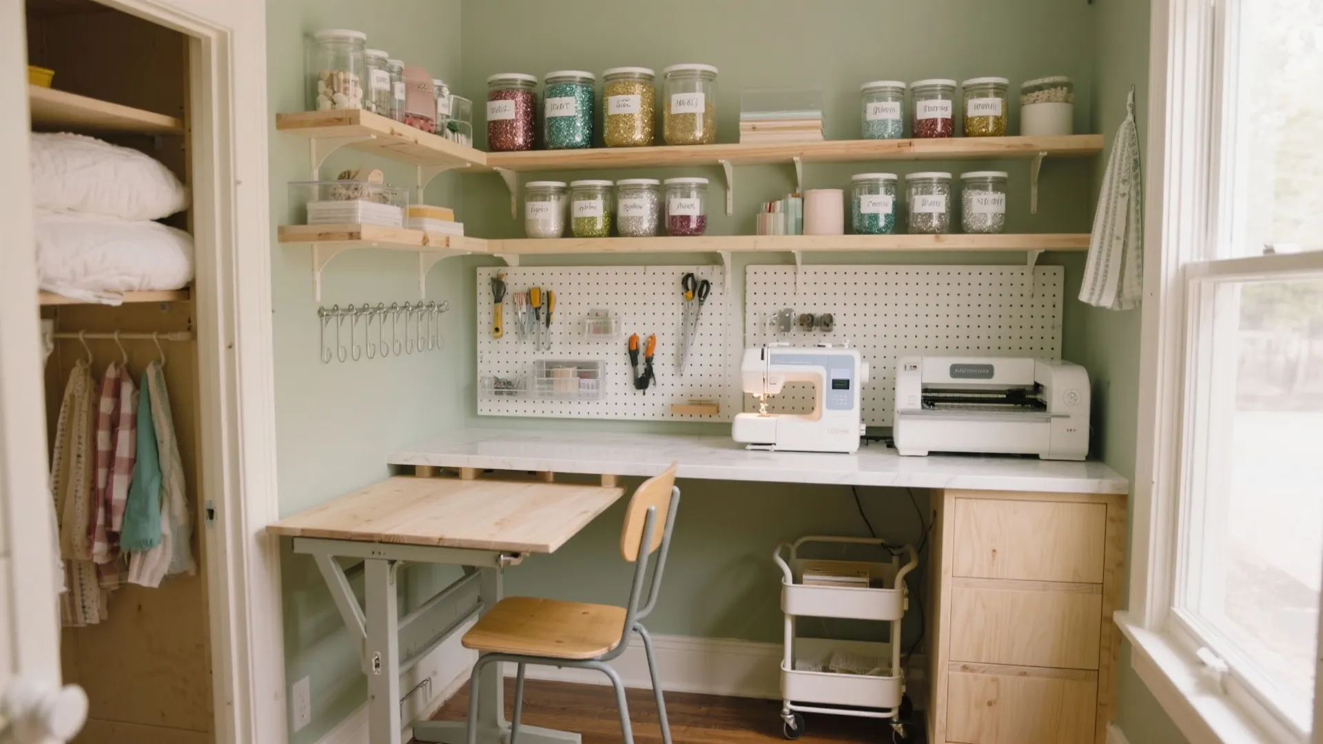 Small Office Craft Room Ideas — 5 Creative Tips: Practical, space-saving solutions I’ve used to turn tiny offices into joyful craft rooms