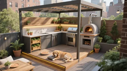 Outdoor Kitchen on Deck Ideas — 5 Fresh Designs