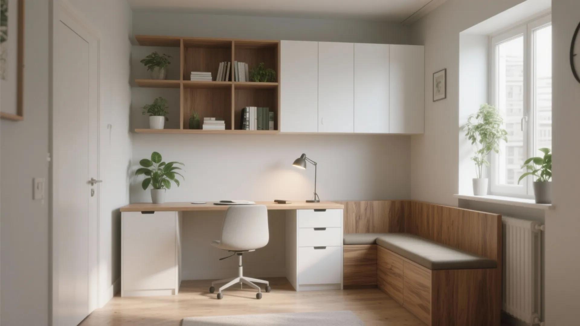 Home Office Desk Small Space: 5 Smart Ideas: Five practical, stylish and space-saving desk solutions I use in small home offices