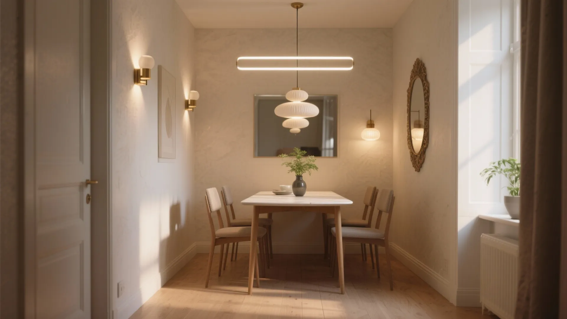 5 Small Dining Room Lighting Ideas: Compact lighting solutions that make small dining rooms feel larger and cozier