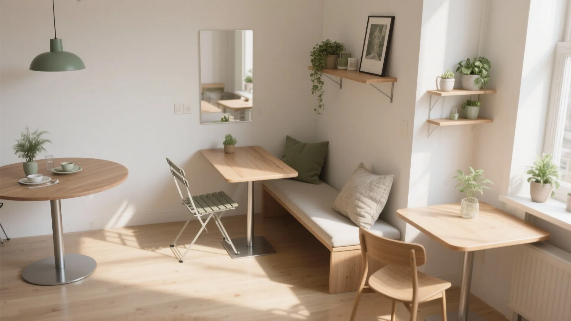 Small Table and Chairs Dining: 5 Space Ideas: Practical, stylish solutions for fitting a dining set into tiny spaces