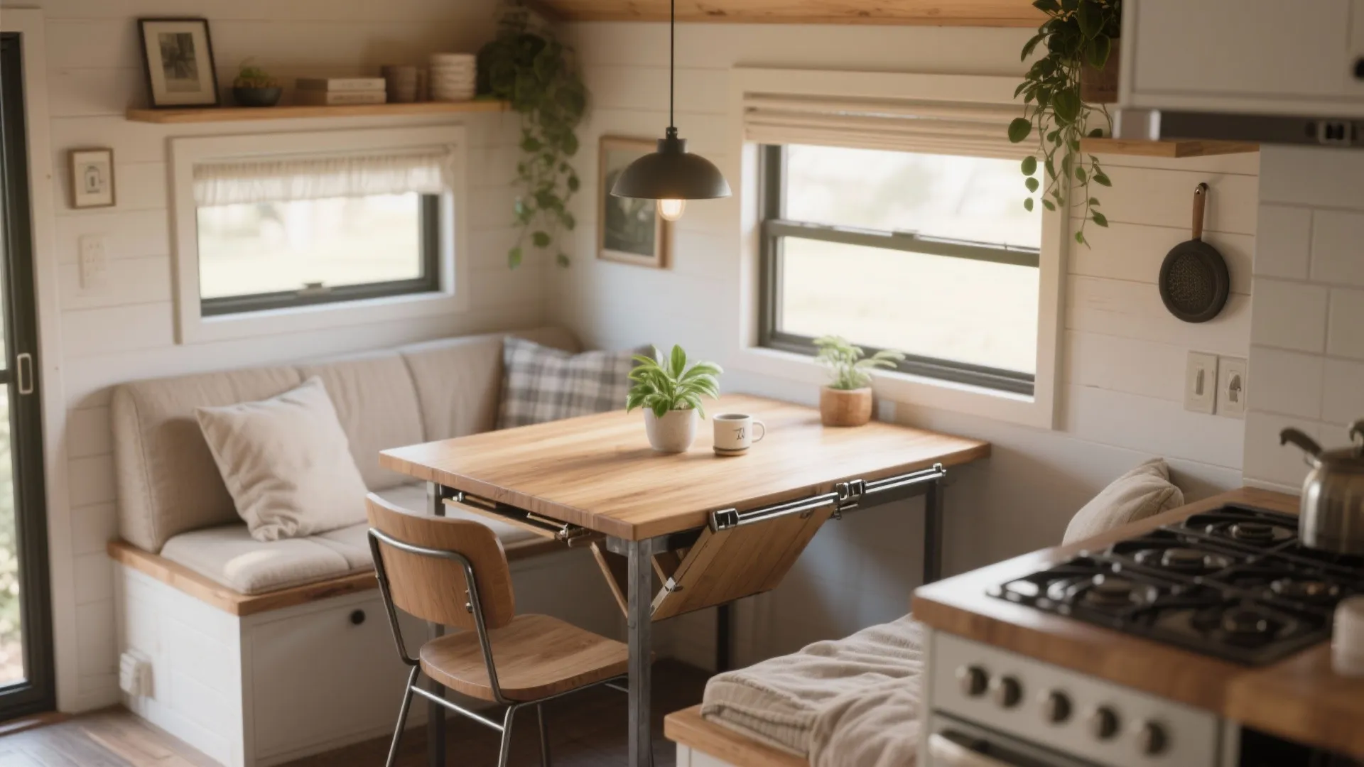 Extendable Tables for Small Spaces — 5 Ideas: Practical, stylish and space-smart extendable table ideas I’ve used in tiny homes and apartments