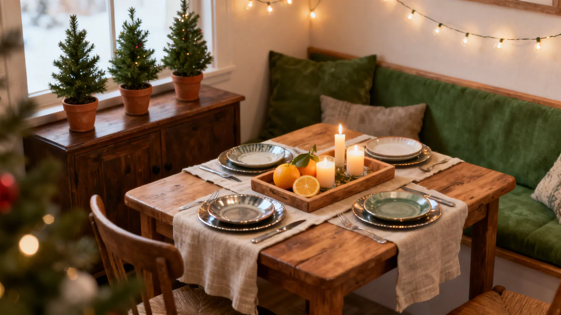 5 Festive Christmas Dining Room Ideas: Cozy, stylish and space-smart Christmas decor ideas for your dining room