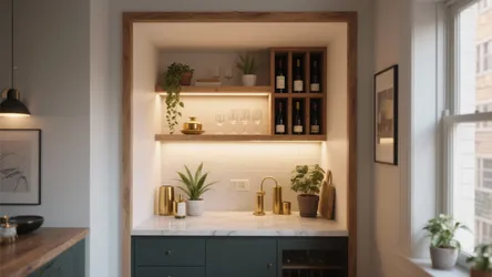 Dry Bar Ideas for Small Spaces: 5 Clever Designs